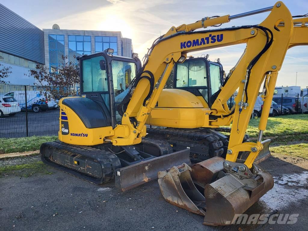 Komatsu PC45MR-5 Εκσκαφάκι (διαβολάκι) < 7t