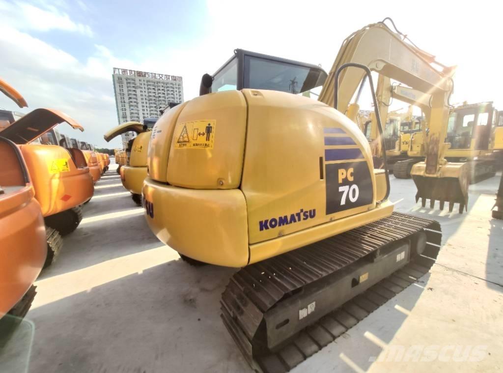 Komatsu PC 70-8 Εκσκαφείς με ερπύστριες