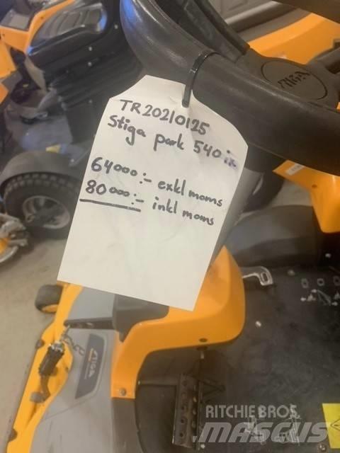 Stiga Park 540 IX Χορτοκοπτικά με καθιστό χειριστή