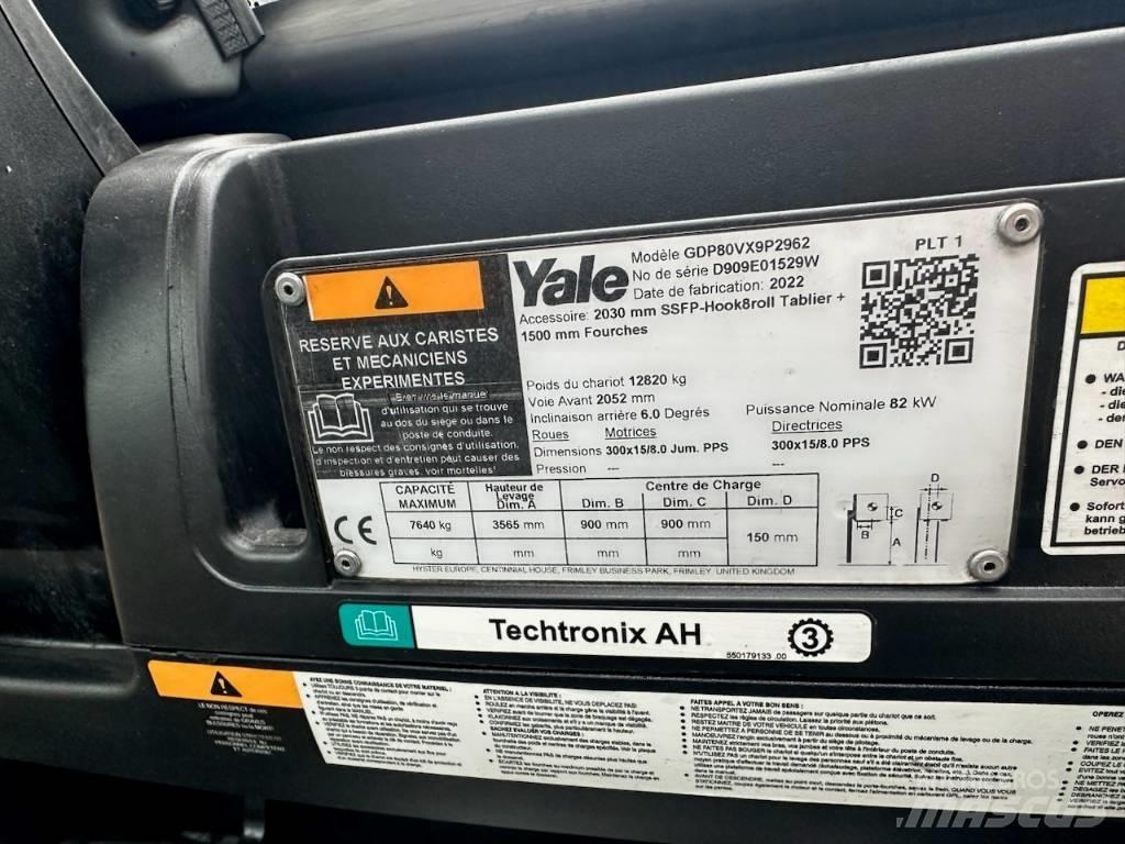 Yale gdp80vx9 Πετρελαιοκίνητα Κλαρκ