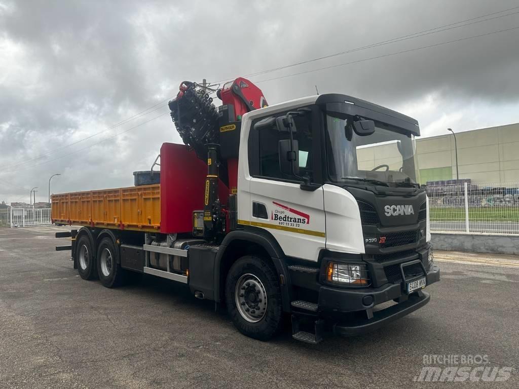 Scania P 370 Φορτηγά με Γερανό