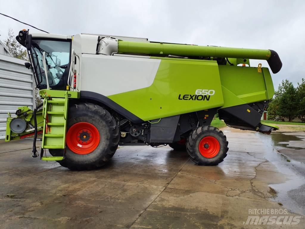 CLAAS Lexion 650 Θεριζοαλωνιστικές μηχανές