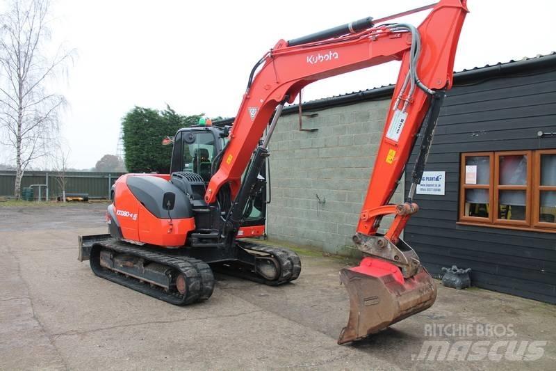 Kubota KX 080-4 Μίνι εκσκαφείς 7t - 12t