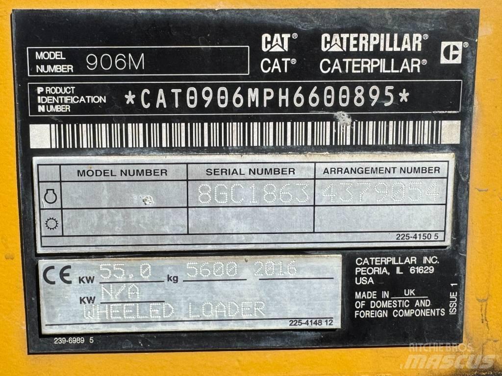 CAT 906 M Φορτωτές με λάστιχα (Τροχοφόροι)