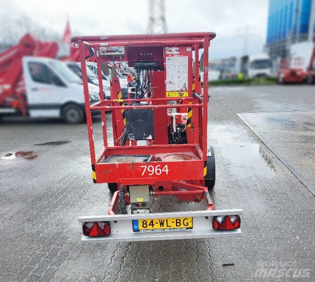 Niftylift N 120 TAC Εναέριες πλατφόρμες τοποθετημένες σε ρυμούλκα