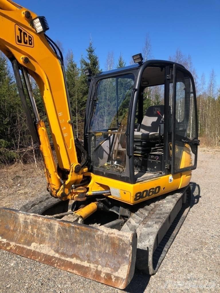 JCB 8060 Εκσκαφάκι (διαβολάκι) < 7t