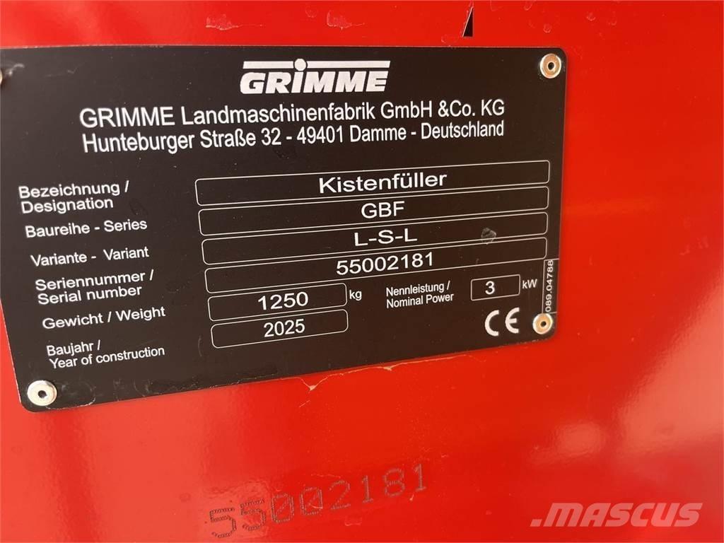 Grimme GBF LSL Φορτωτές αποθήκης
