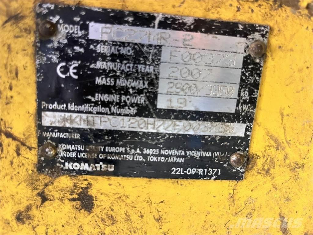 Komatsu PC27MR-2 Εκσκαφείς με τροχούς - λάστιχα