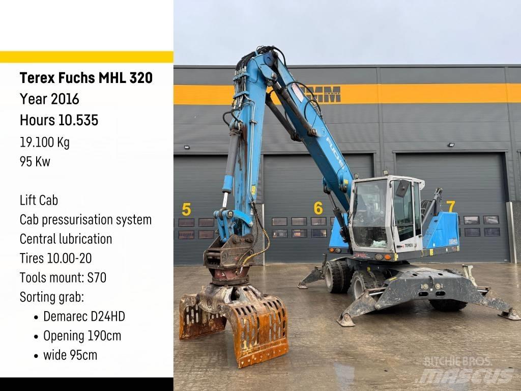 Fuchs MHL 320 Βιομηχανικά μηχανήματα διαχείρισης αποβλήτων