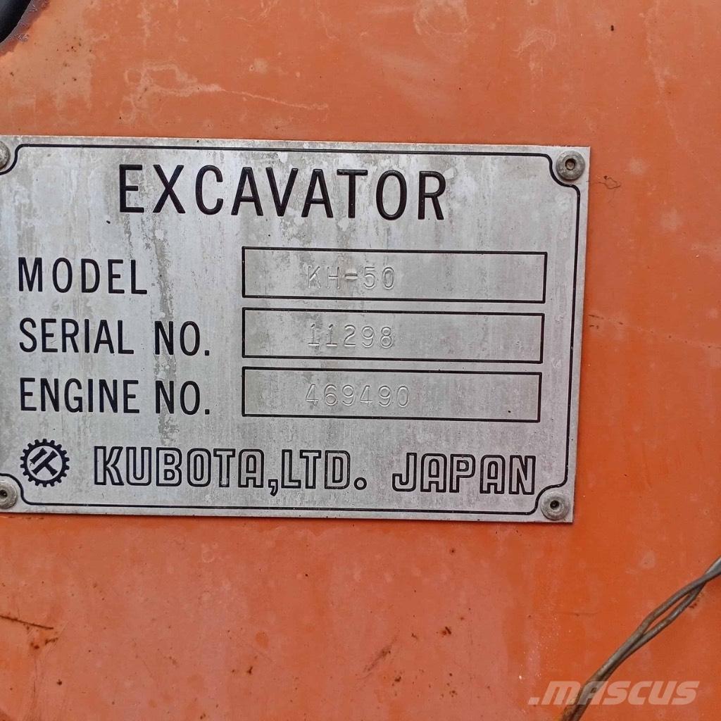 Kubota KH 50 Εκσκαφάκι (διαβολάκι) < 7t