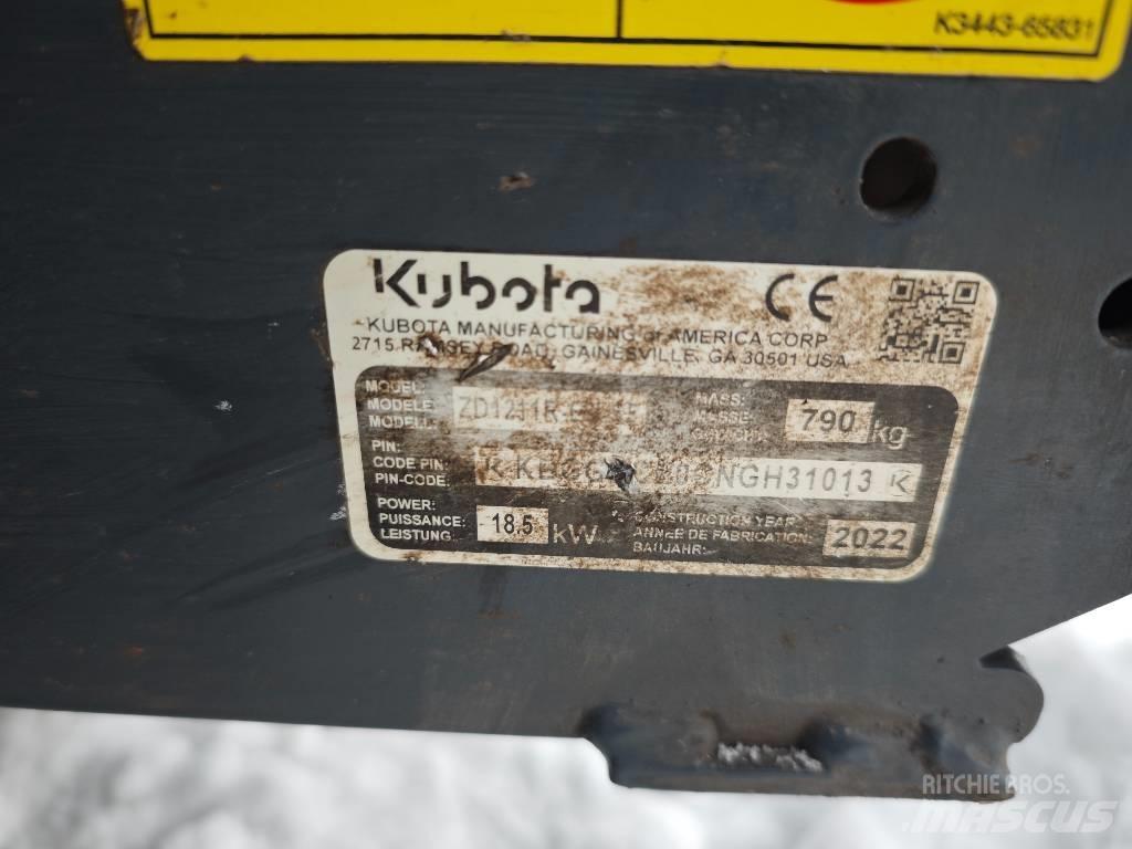 Kubota ZD 1211 Χορτοκοπτικά με καθιστό χειριστή