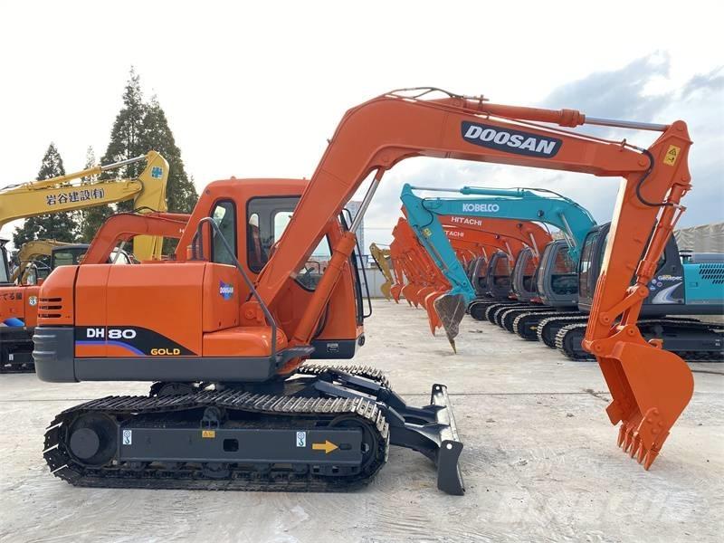 Doosan DH 80 G Εκσκαφείς με ερπύστριες