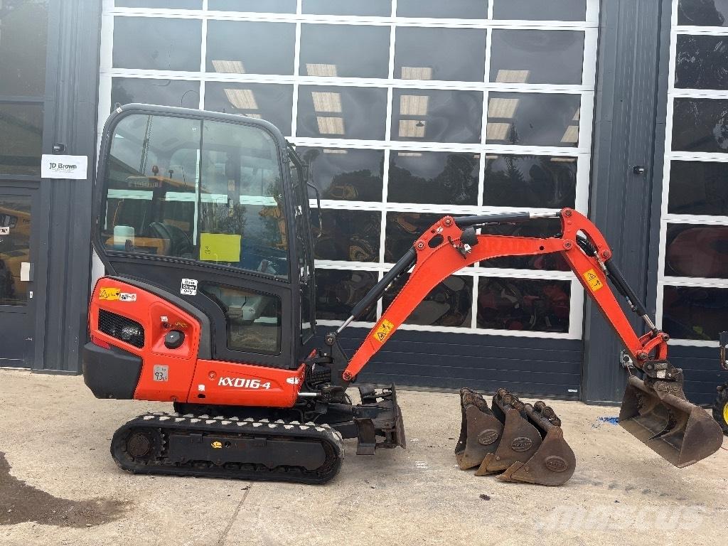 Kubota KX 016-4 Εκσκαφάκι (διαβολάκι) < 7t