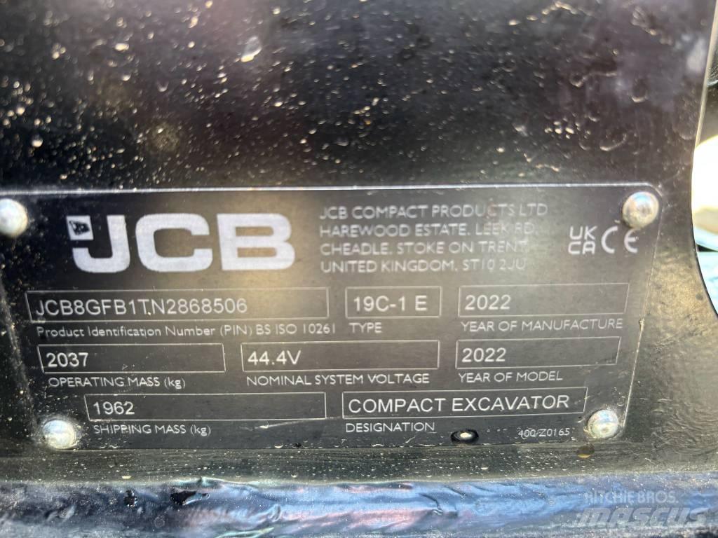 JCB 19 C-1 E Εκσκαφάκι (διαβολάκι) < 7t