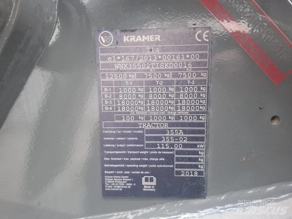 Kramer 8155 Φορτωτές με λάστιχα (Τροχοφόροι)