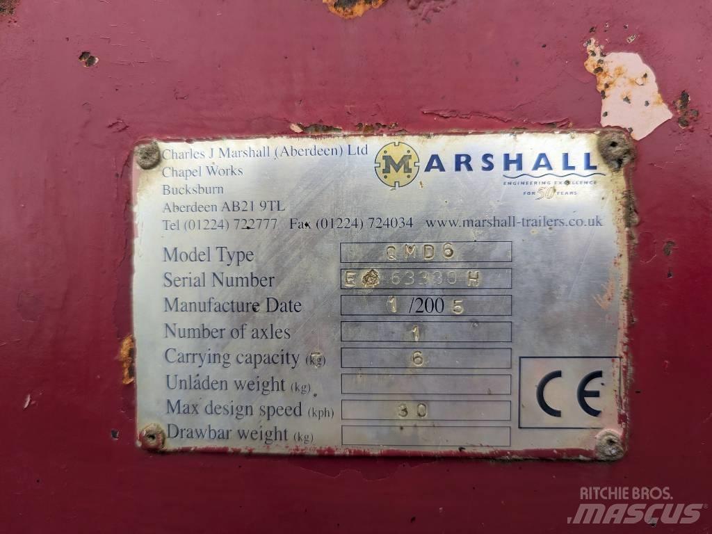 Marshall QMD6 Ανατρεπόμενες ρυμούλκες