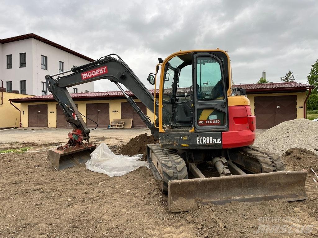Volvo ECR 88 PLUS Μίνι εκσκαφείς 7t - 12t