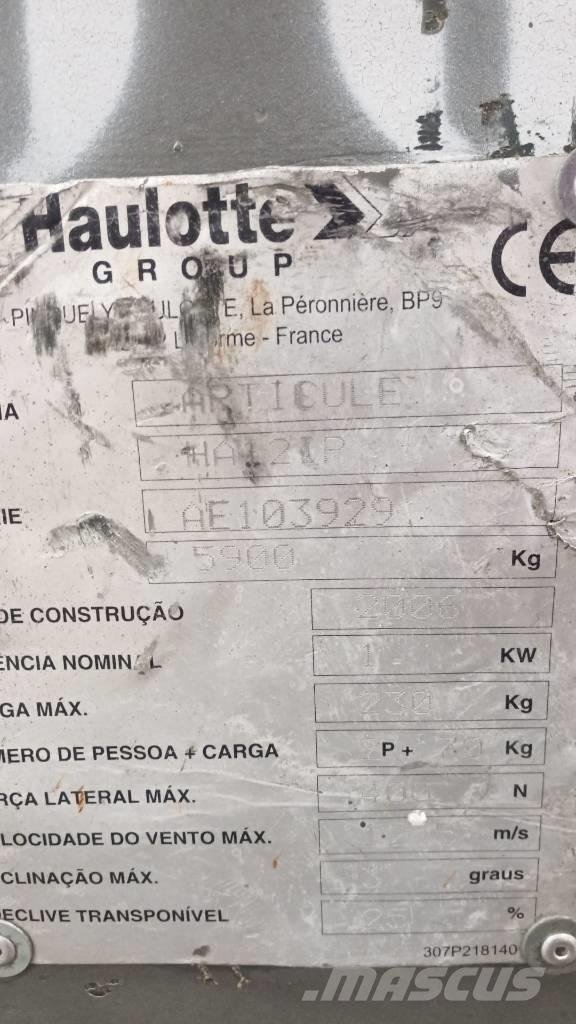 Haulotte HA 12 IP Ανυψωτήρες με αρθρωτό βραχίονα