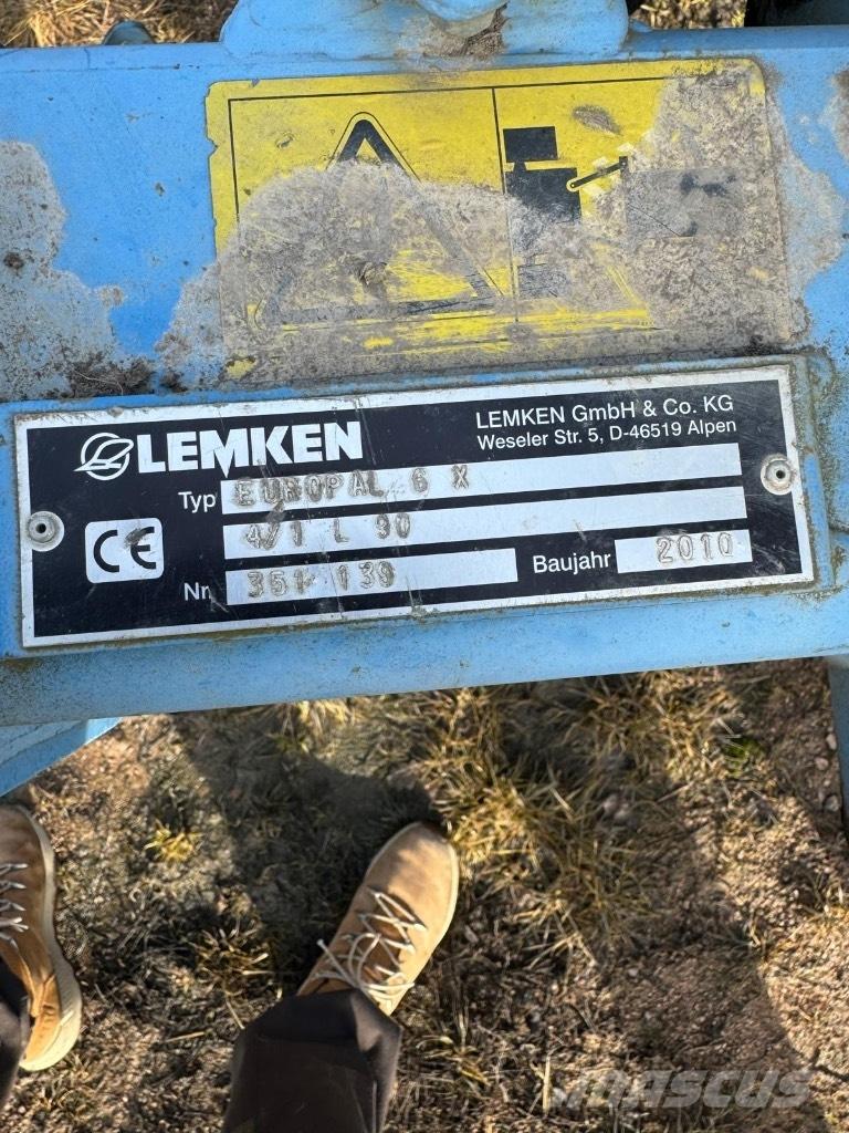 Lemken EurOpal 6 X Αναστρεφόμενα άροτρα
