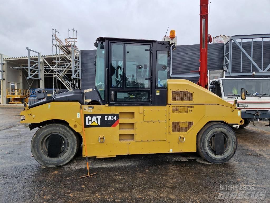 CAT CW34 Κύλινδροι με επίσωτρα με αέρα