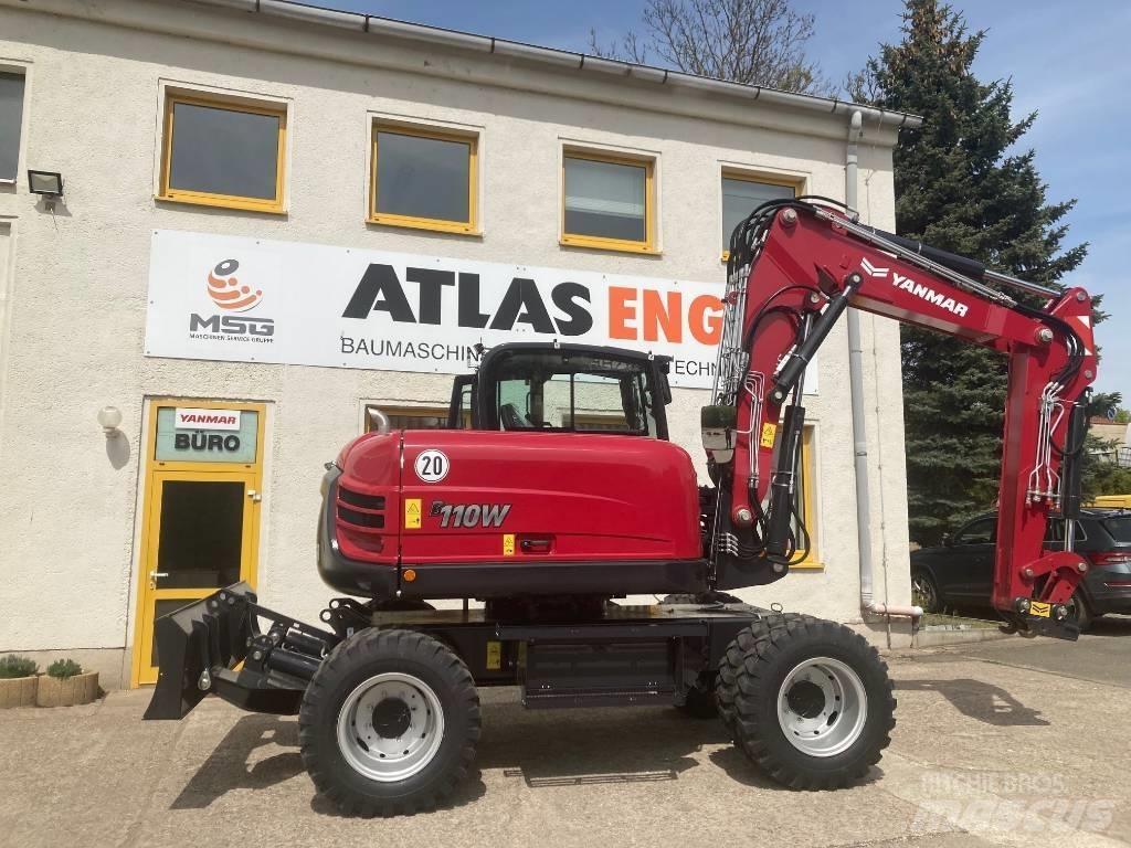 Yanmar B 110 W Εκσκαφείς με τροχούς - λάστιχα