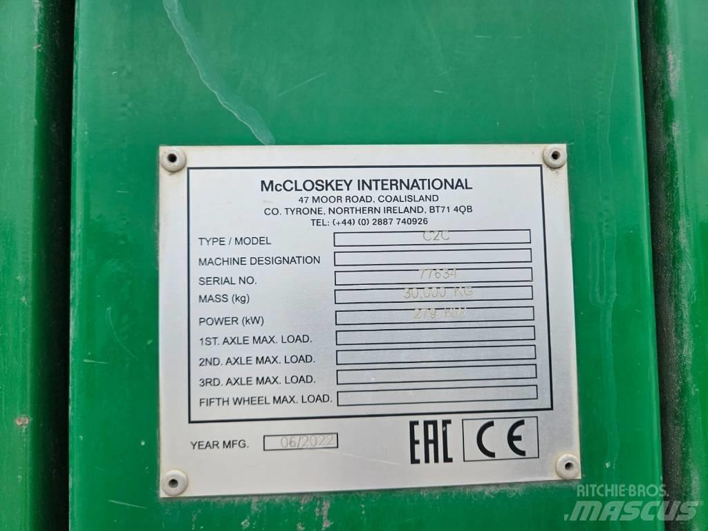 McCloskey C2C Κινητοί σπαστήρες