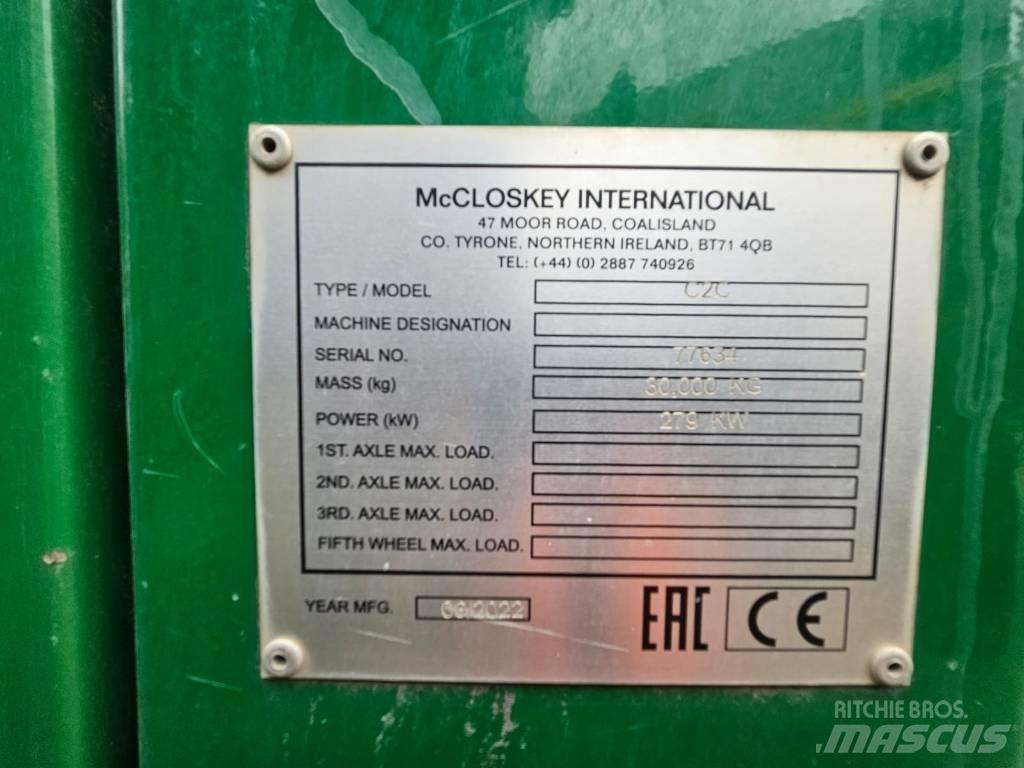 McCloskey C2C Κινητοί σπαστήρες