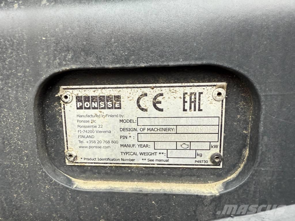 Ponsse Elephant King Μεταφορείς ξυλείας