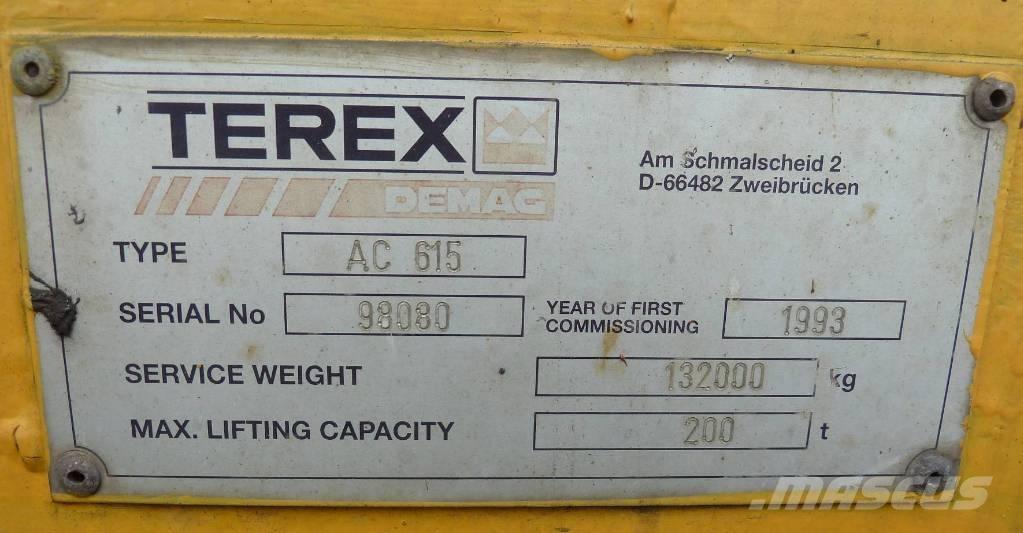 Demag AC 615 Γερανοί παντός εδάφους