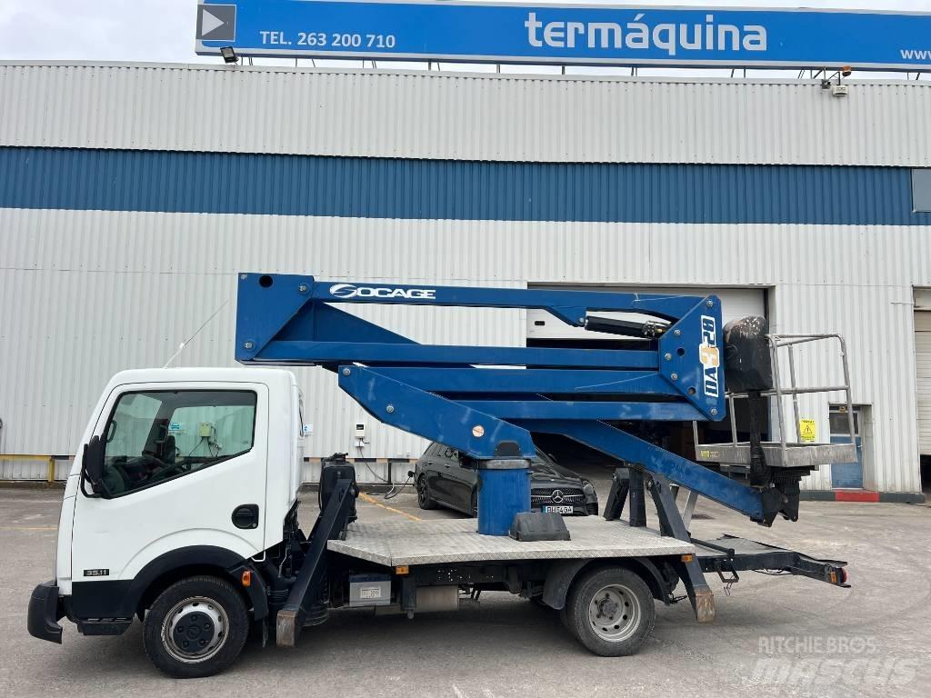 Nissan CABSTAR 35.11 Εναέριες πλατφόρμες τοποθετημένες σε φορτηγό