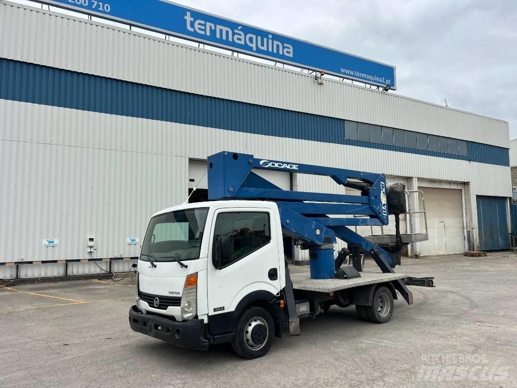 Nissan CABSTAR 35.11 Εναέριες πλατφόρμες τοποθετημένες σε φορτηγό