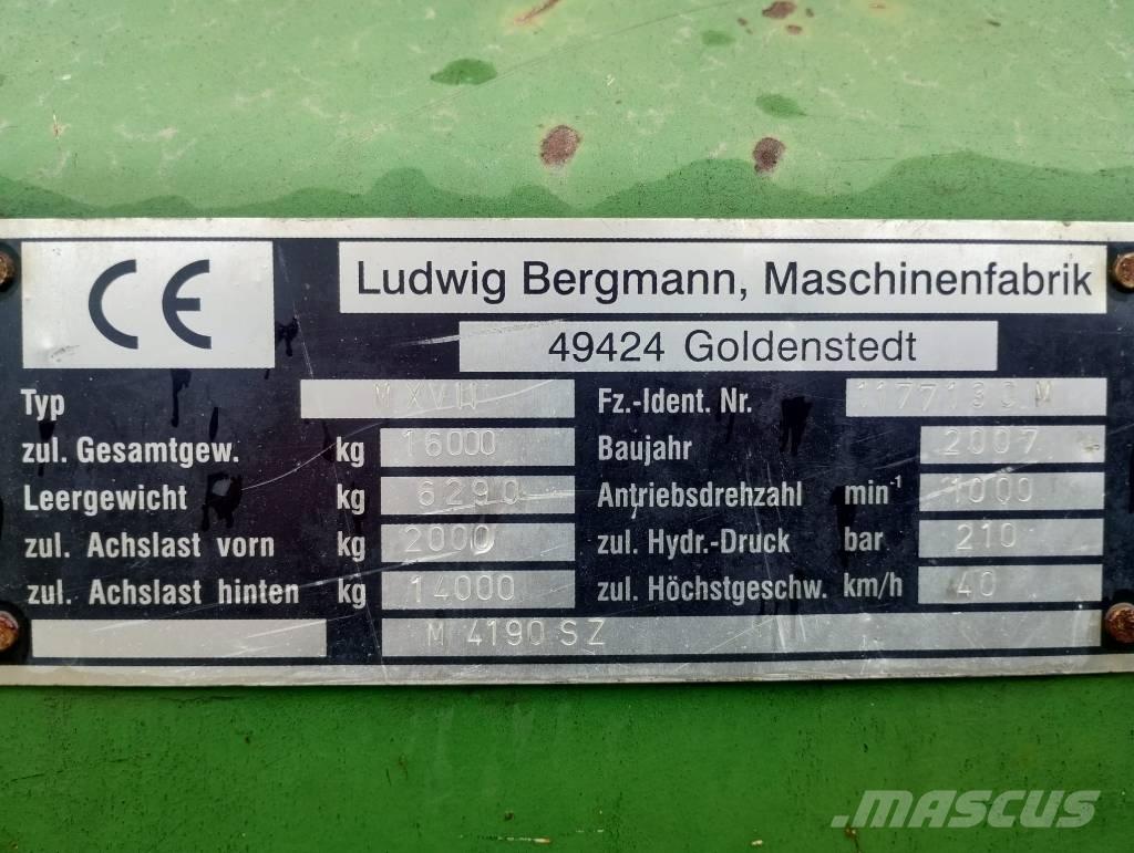Bergmann M 4190 SZ Άλλα γεωργικά μηχανήματα