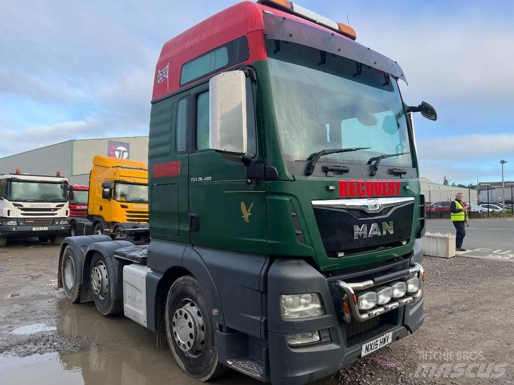 MAN TGX 26.480 Τράκτορες