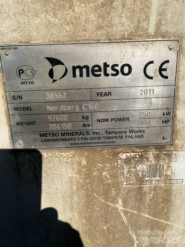 Metso C 160 Σπαστήρες