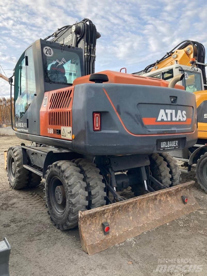 Atlas 160W Εκσκαφείς με τροχούς - λάστιχα