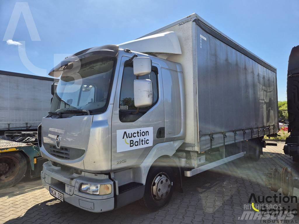Renault Midlum Φορτηγά Καρότσα - Κουρτίνα
