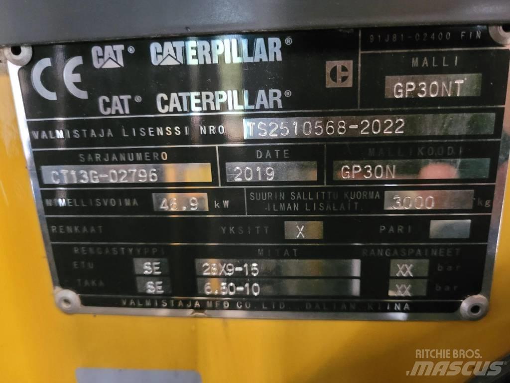 CAT GP 30 N Περονοφόρα ανυψωτικά κλαρκ με φυσικό αέριο LPG