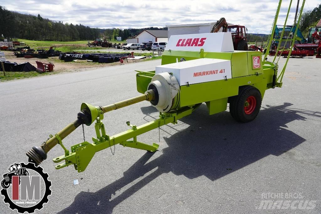 CLAAS Markant 41 Πρέσες τετράγωνων δεμάτων