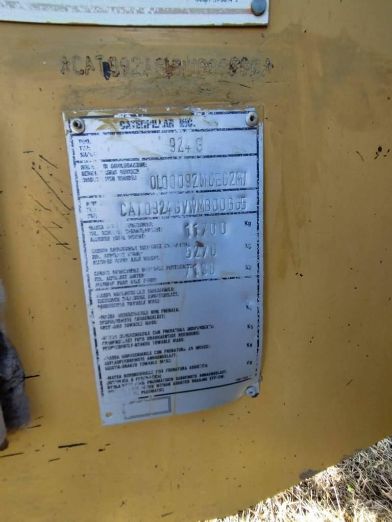 CAT 924 G Φορτωτές με λάστιχα (Τροχοφόροι)