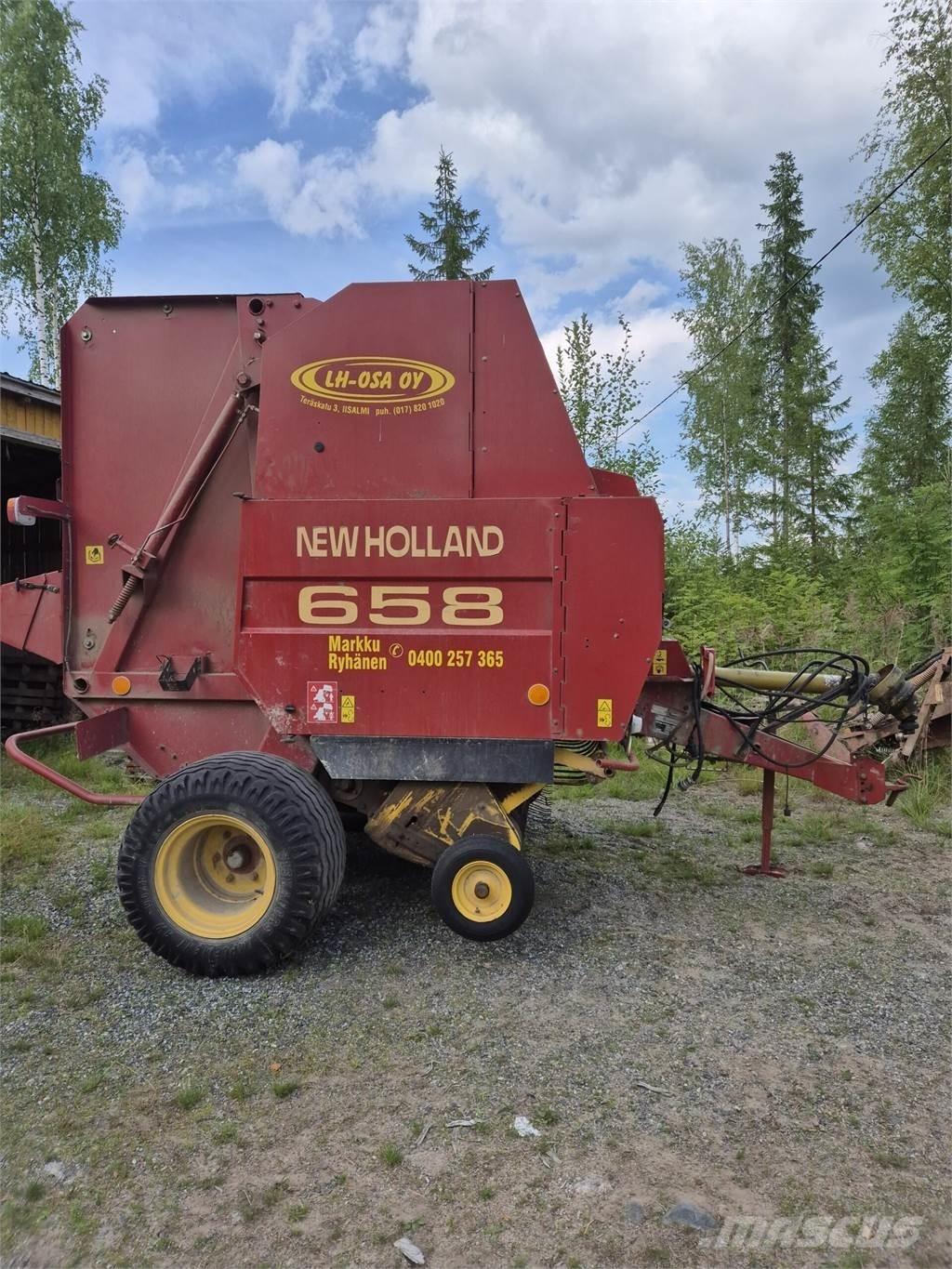 New Holland 658 Πρέσες κυλινδρικών δεμάτων
