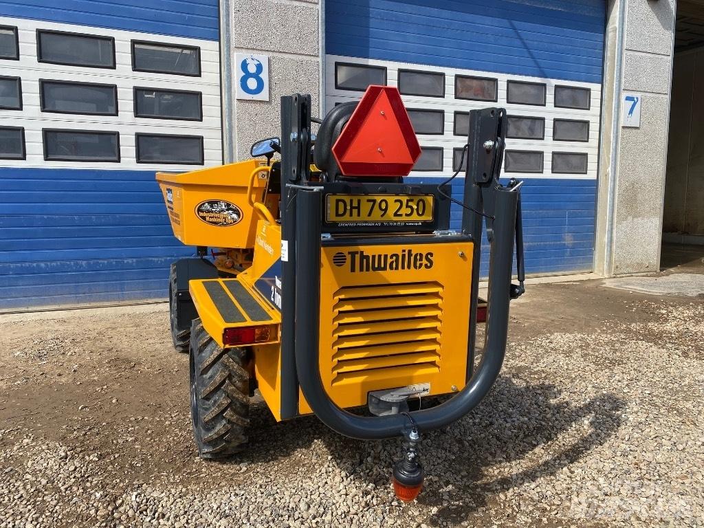 Thwaites 2 tonne Άκαμπτα Dumper με ανατρεπόμενο κάδο