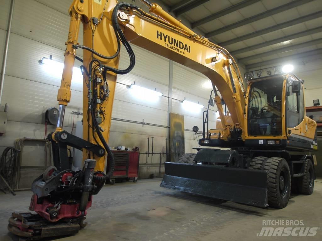 Hyundai R 160 W-9A Εκσκαφείς με τροχούς - λάστιχα