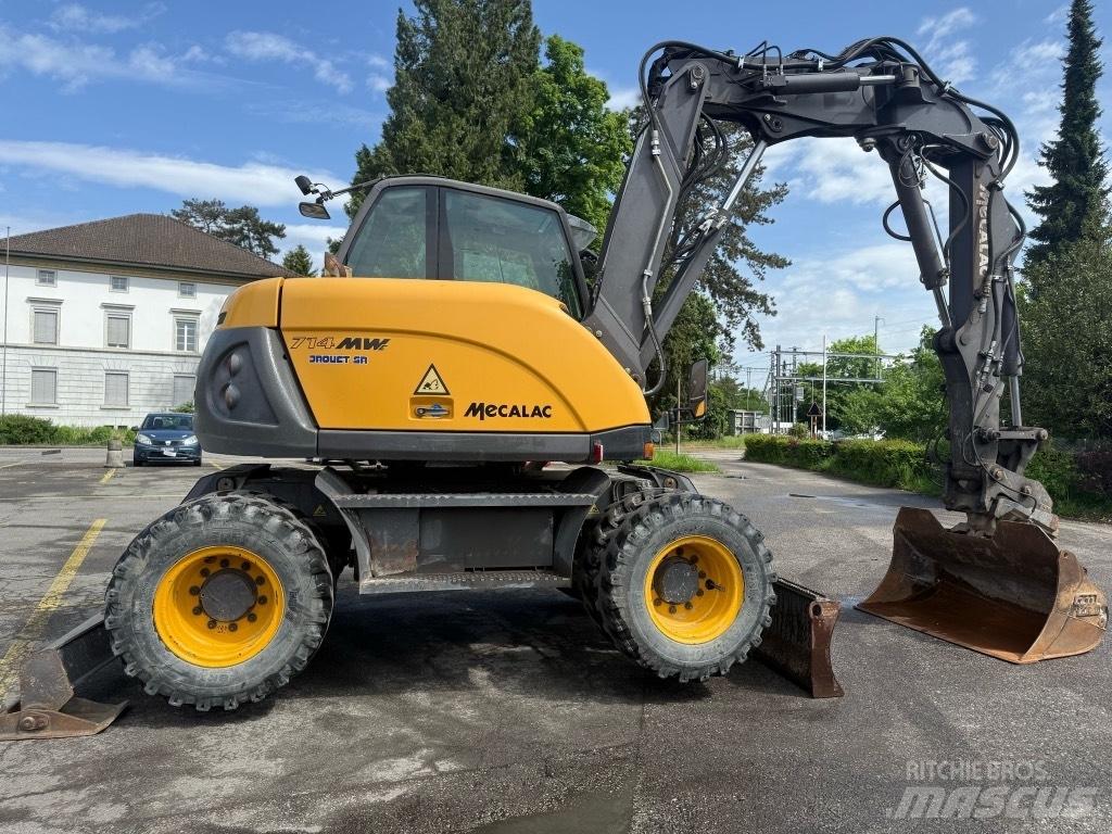 Mecalac 714 MW Εκσκαφείς με τροχούς - λάστιχα