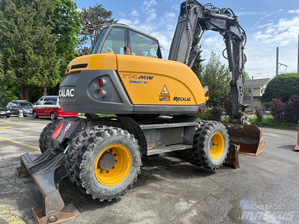 Mecalac 714 MW Εκσκαφείς με τροχούς - λάστιχα