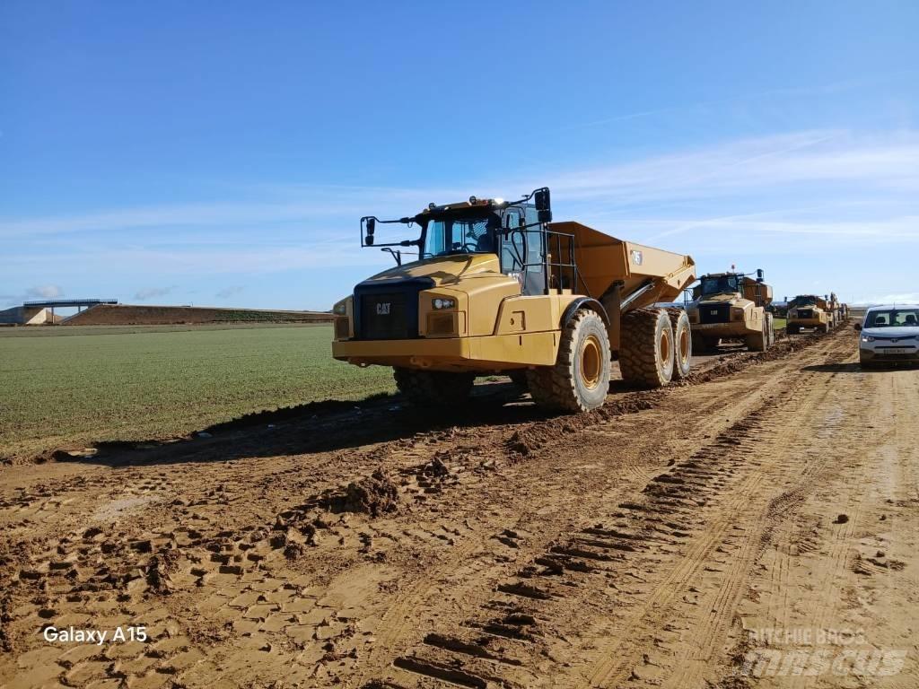 CAT 745 Σπαστό Dump Truck ADT