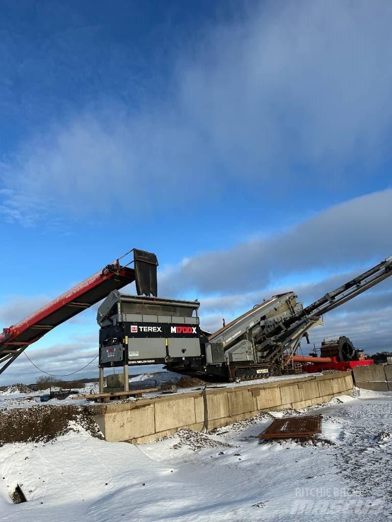 Terex M 1700X-3 Κινητές μηχανές κοσκινίσματος