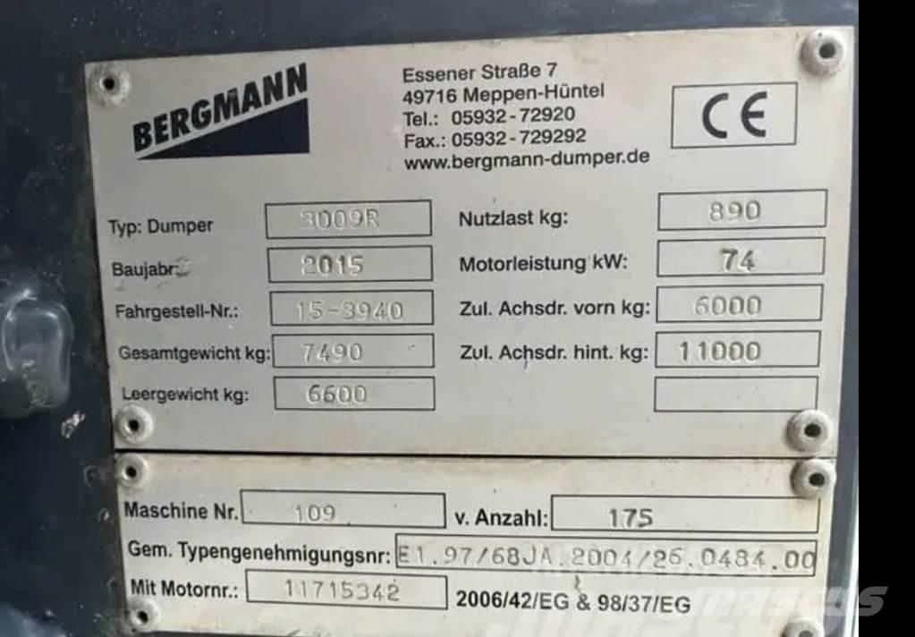 Bergmann Dumper Σπαστό Dump Truck ADT