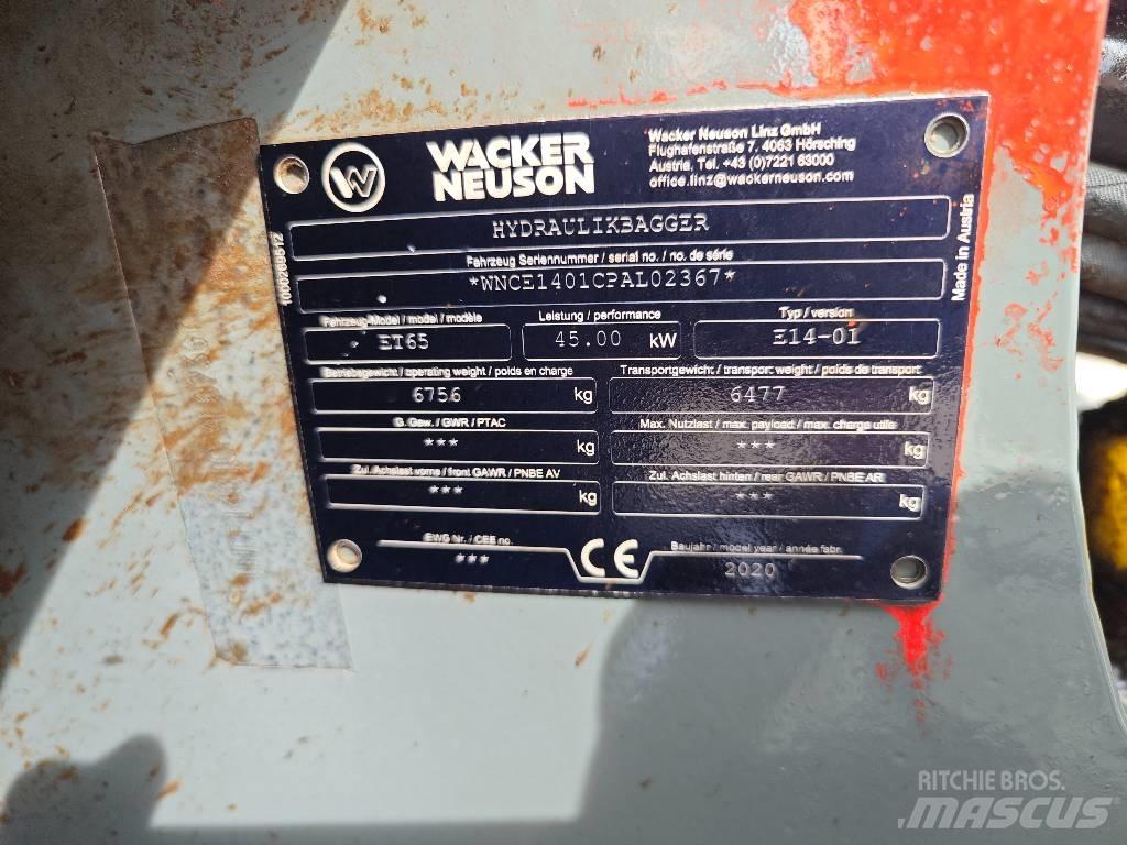 Wacker Neuson ET 65 Εκσκαφείς με ερπύστριες