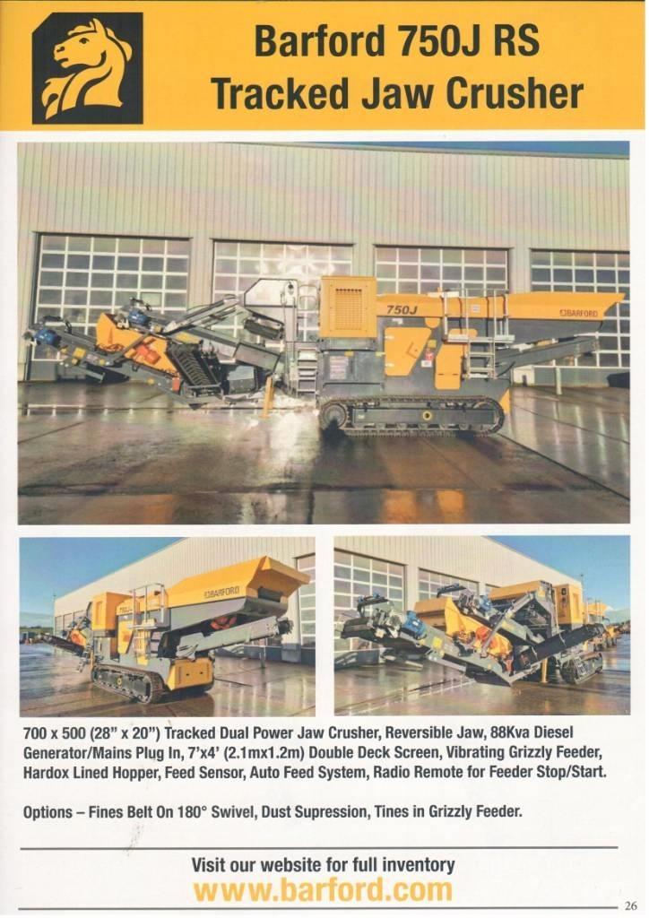 Barford 750J -RS Μηχανές κοσκινίσματος