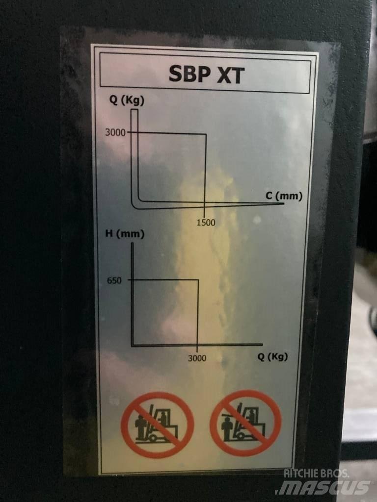 CSI SBP XT Παλετοφόρα πεζού χειριστή με ιστό
